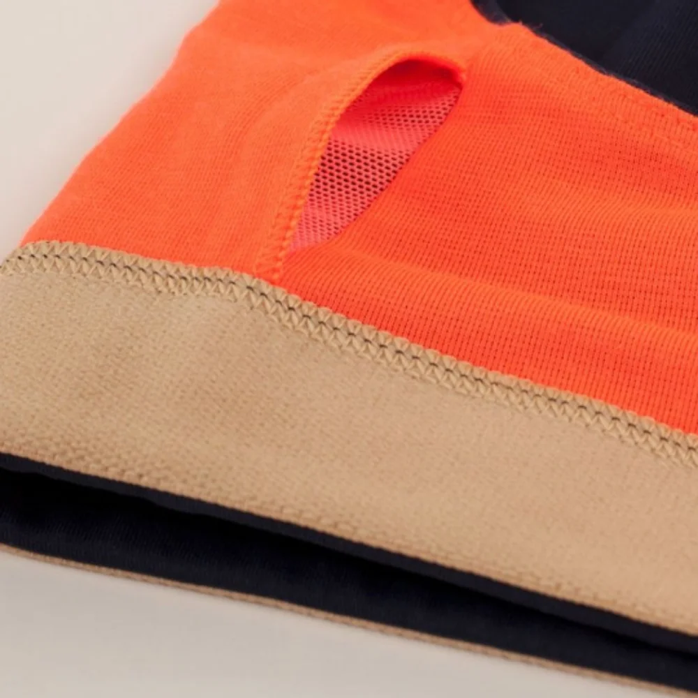 Lululemon All Sport Bra Inkwell Navy and Orange - Picture 6 of 12